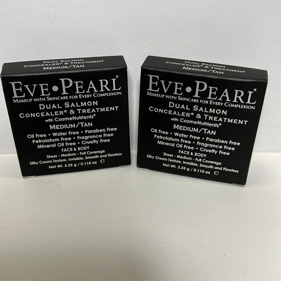 COPY - Eve Pearl dual salmon concealer & treatment “Medium Tan” travel size - Picture 3 of 4